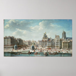 The Place de Greve, Parijs Poster