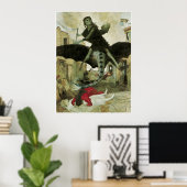 The Plague, Arnold Bocklin, 1898 Poster (Thuiskantoor)