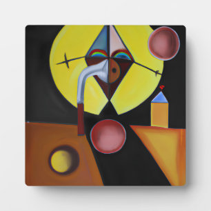 The Plague Doctor - olieverfschilderij Fotoplaat