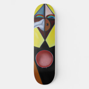 The Plague Doctor - olieverfschilderij Skateboard