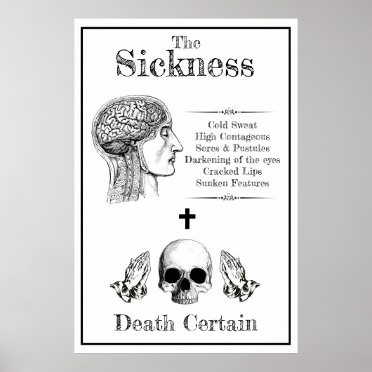 The Plague Halloween Props Poster (Voorkant)