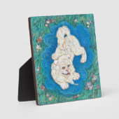 The Playful Shishi: Whimsical  Fotoplaat (Voorkant)