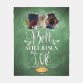 The Polar Express | "The Bell Still Rings For Me" Fleece Deken (Voorkant)