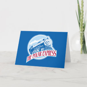 The Polar Express Trein Badge Feestdagen Kaart