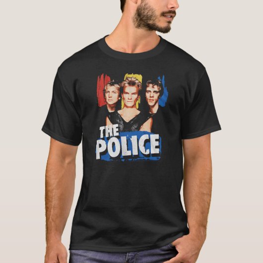 The Police Rock Group T-shirt (Voorkant)