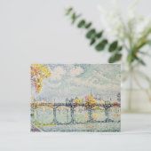 The Pont des Arts, 1928 Briefkaart (Staand voorkant)