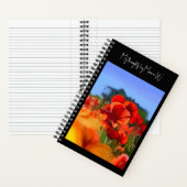 The Poppy House - Artistic Customizable Notitieboek (Binnen)