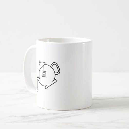 Thé Pot Mug (Devant gauche)