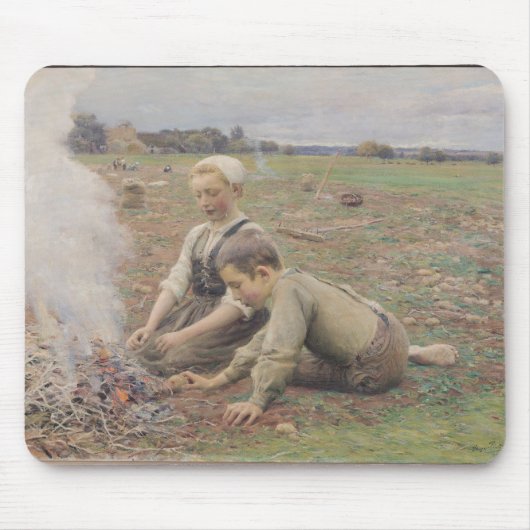 The Potato Gatherers, 1898 Muismat (Voorkant)