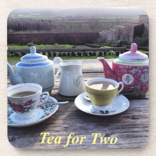 Thé pour deux dessous de verre (Devant)