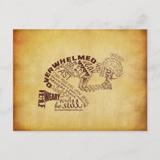 The Praying Woman Postcard Briefkaart