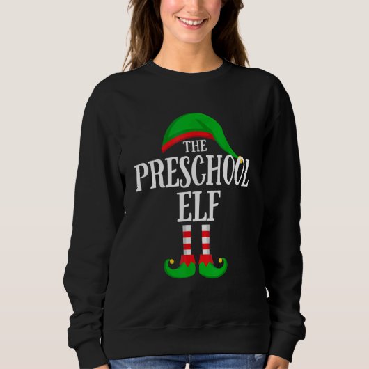 The Preschool Elf Family Group Matching Christmas  Trui (Voorkant)