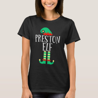 The Preston Elf Family Matching Christmas Pajamas T-shirt