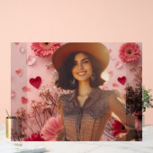 The Pretty Cowgirl on a Wall Acrylic Sign (Mariage)