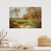 The Primrose Gatherers Poster (Keuken)