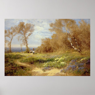 The Primrose Gatherers Poster