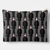 The Prince of Darkness – Patterned Zipper Pouch Etui (Achterkant)