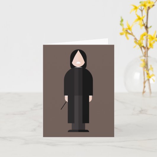 The Prince of Darkness – Rock Legend Greeting Card Kaart (Gele Bloem)