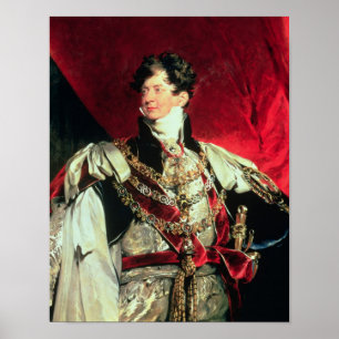 The Prince Regent, later George IV 2 Poster