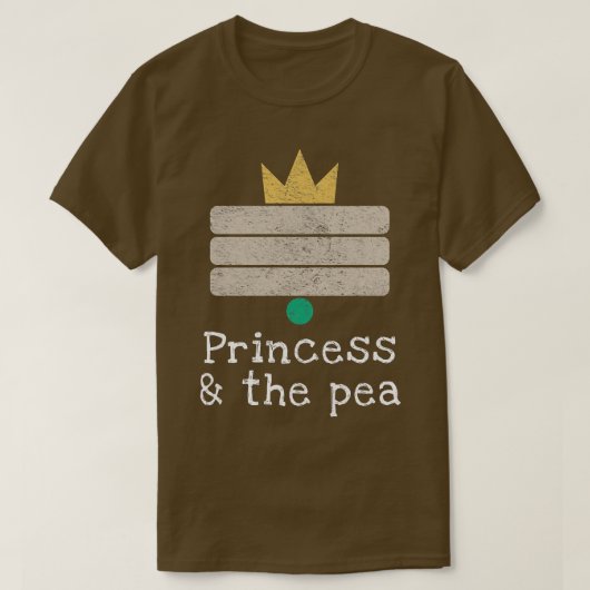 The Princess and the Pea Fairy Tale, Andersen, Min T-shirt (Design voorkant)