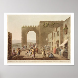 The Principal Street in Bethlehem, uit 'Uitzichten Poster