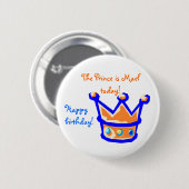 The Prins Ronde Button 5,7 Cm (Voorkant /achterkant)