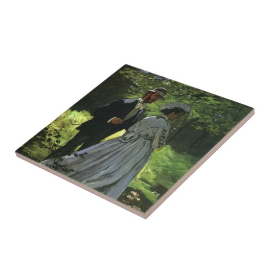 The Promenaders, alias The Strollers van Claude Mo Tegeltje (Zijkant)