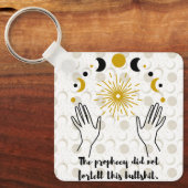 The Prophecy Lied Keychain (Voorkant)
