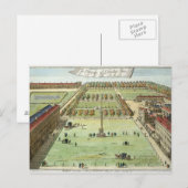 The Prospect of Lincoln's Inn, for 'Stow's Survey Briefkaart (Voorkant / Achterkant)