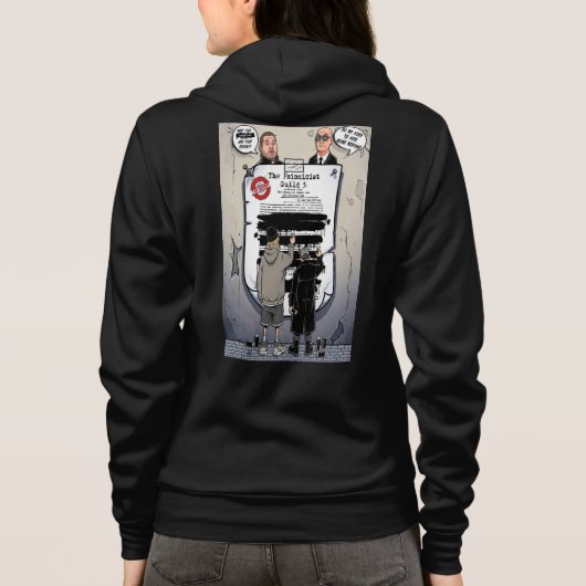 The Psionicist Gilde 3 Ritssluiting Hoodie (Achterkant)