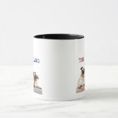 The Pug Gang Coffee Mug Tom, Dick & Harry Mok (Midden)