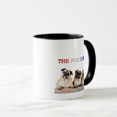 The Pug Gang Coffee Mug Tom, Dick & Harry Mok (Voorkant rechts)