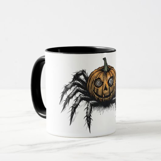 The Pumpkin-Headed Crawler Mok (Voorkant links)