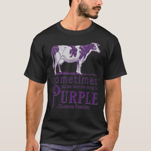 The Purple Cow Classic T-Shirt (Devant)
