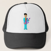 The Purple Pixie – Foam Trucker Hat Trucker Pet (Voorkant)