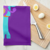 The Purple Pixie – Funk Legend Kitchen Towel Theedoek (Quarter Fold)