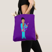 The Purple Pixie – Funk Legend Tote Bag (De près)