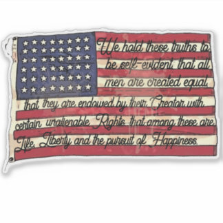 THE PURSUIT OF HAPPINESS STICKER