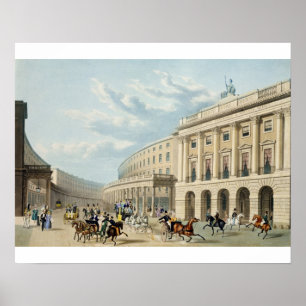 The Quadrant, Regent Street, van Piccadilly Circu Poster