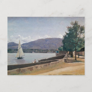 The Quai des Paquis, Genève, c.1842 Briefkaart