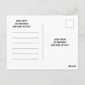 The Quarters Design 02  Briefkaart (Achterkant)