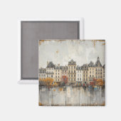 The Quarters Design 02  Magneet (Voorkant / Achterkant)