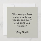 The Quarters Design 03 - Flat Card (Achterkant)