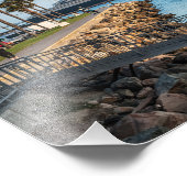 The Queen Mary Long Beach California Foto Afdruk (Hoek)