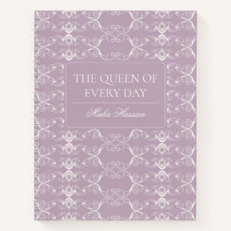 The Queen of Every Day Journal | Personalized Name Notitieboek