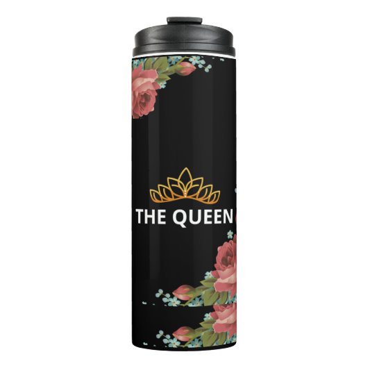 THE QUEEN Wasserflasche Thermosbeker (Voorkant)