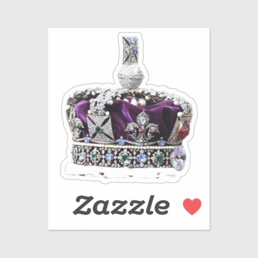 The Queen's Crown Sticker (Vel)