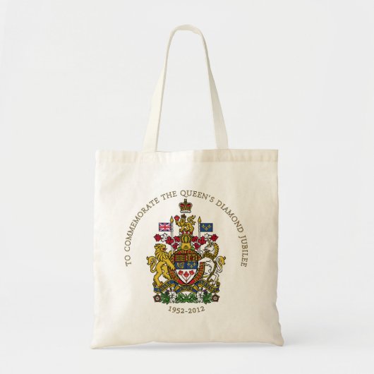 The Queen's Diamond Jubilee - Canada Tote Bag (Voorkant)