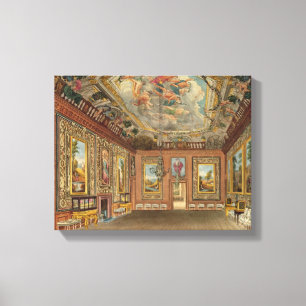 The Queen's Drawing Room, Windsor Castle uit 'Ro Canvas Afdruk