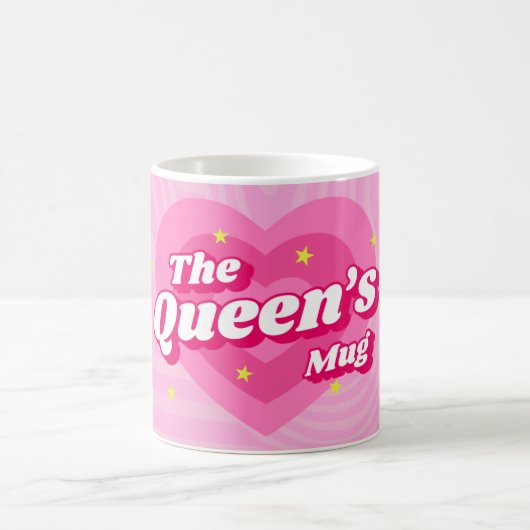 The Queen's Mug Pink Classic  (Centre)